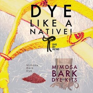 Dye by Tag’nd Mimosa bark Bracelet dye kit